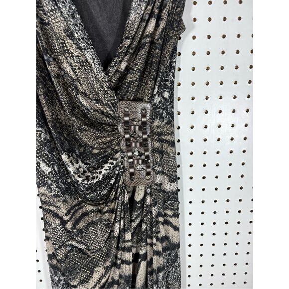 Joseph Ribkoff snakeskin dress size 6 - Picture 5 of 9